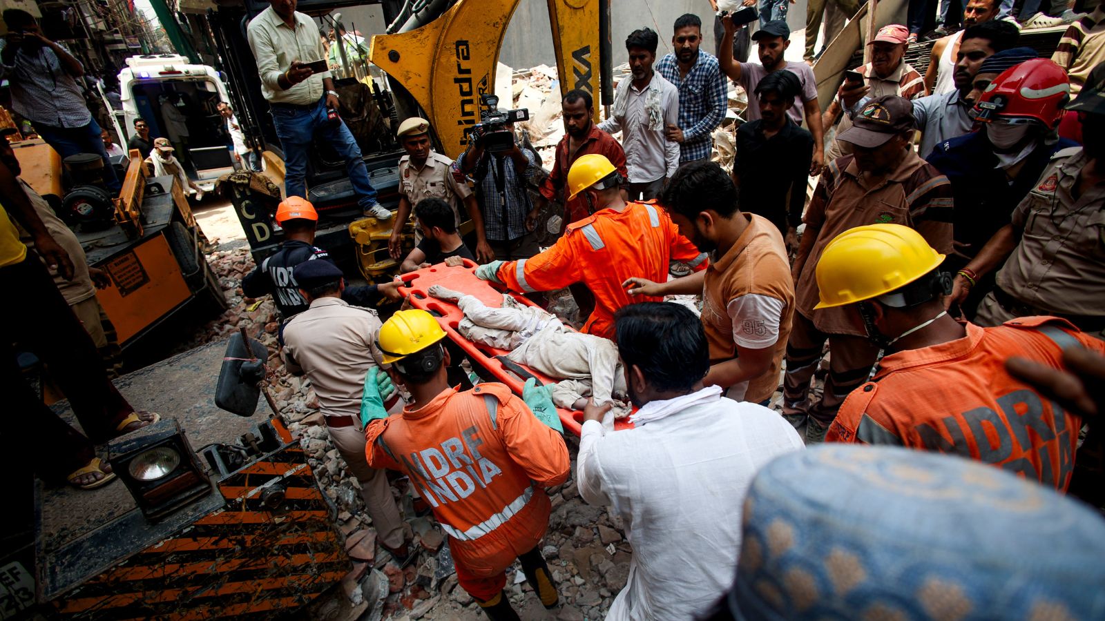 11 Killed in Delhi Building Collapse: Families Mourn Irreplaceable Loss