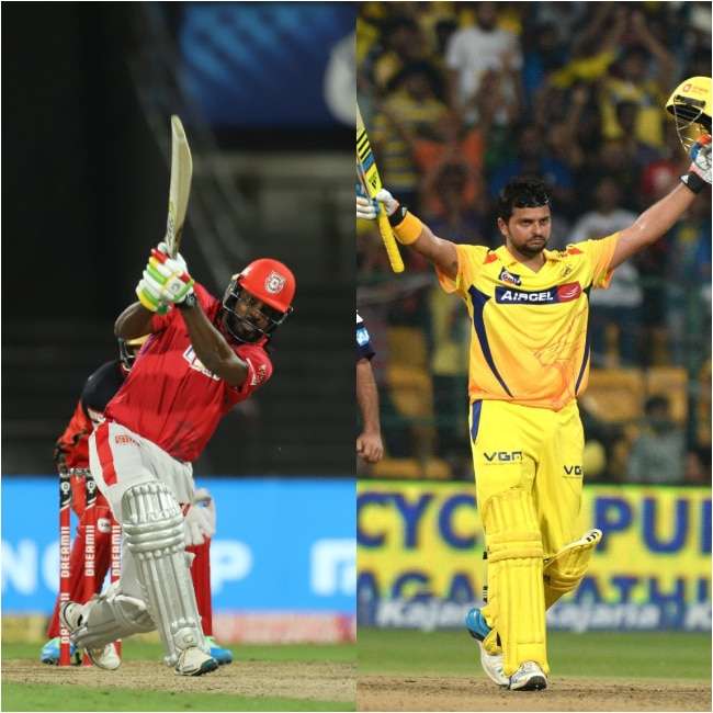 Chris Gayle Breaks Record for Most Sixes in IPL.