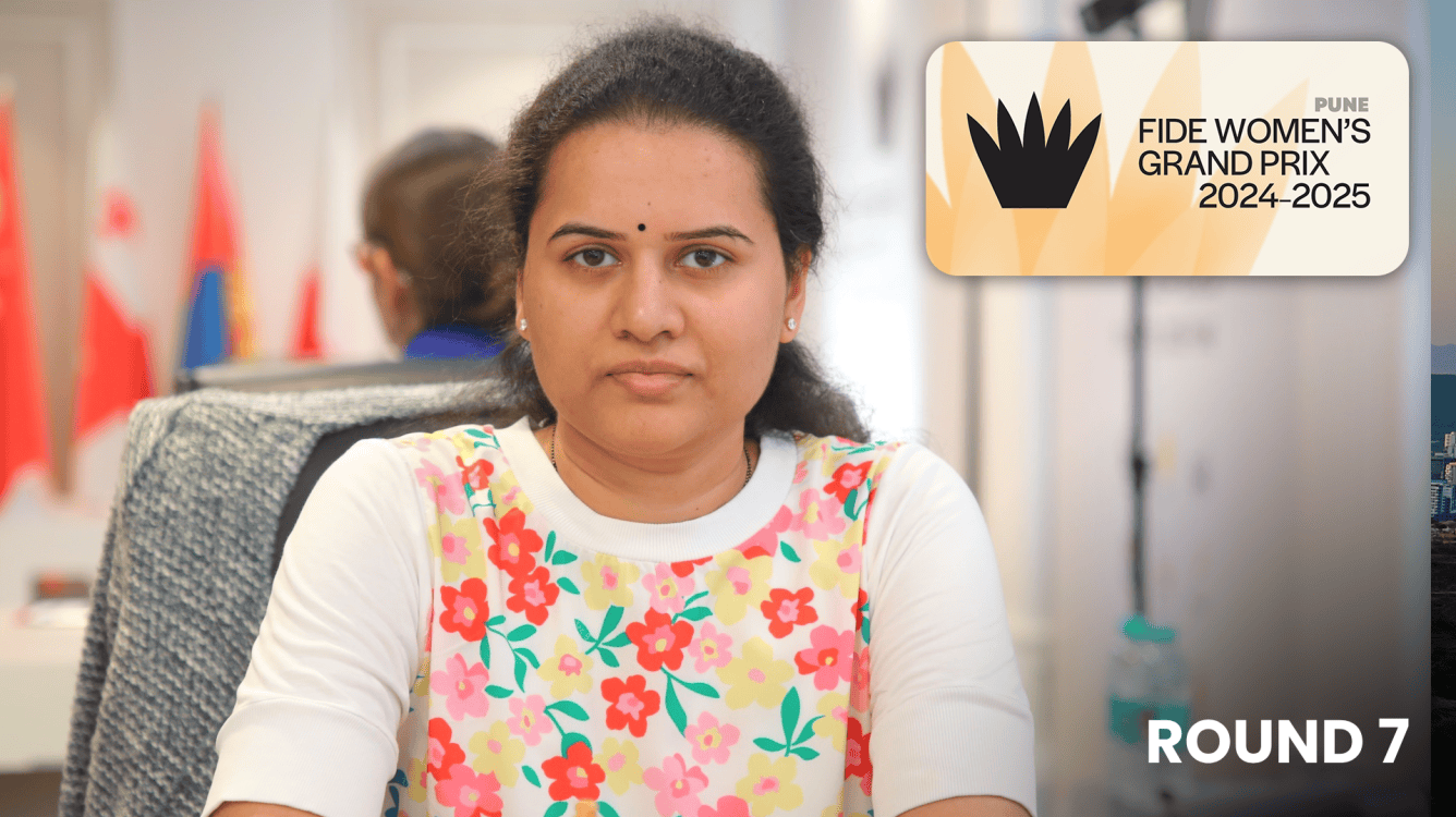 FIDE Women's Grand Prix Pune Round 7 Recap & Highlights