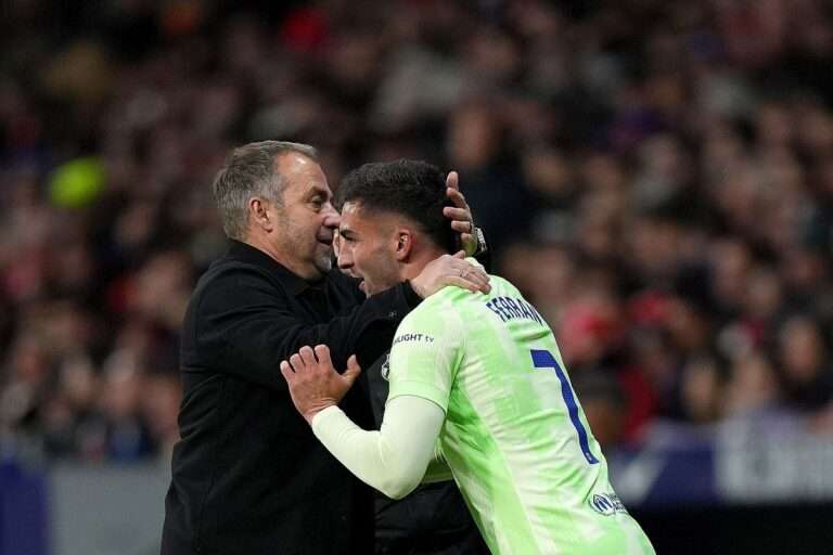 Hansi Flick shifts focus to Ferran Torres post Lewandowski injury.