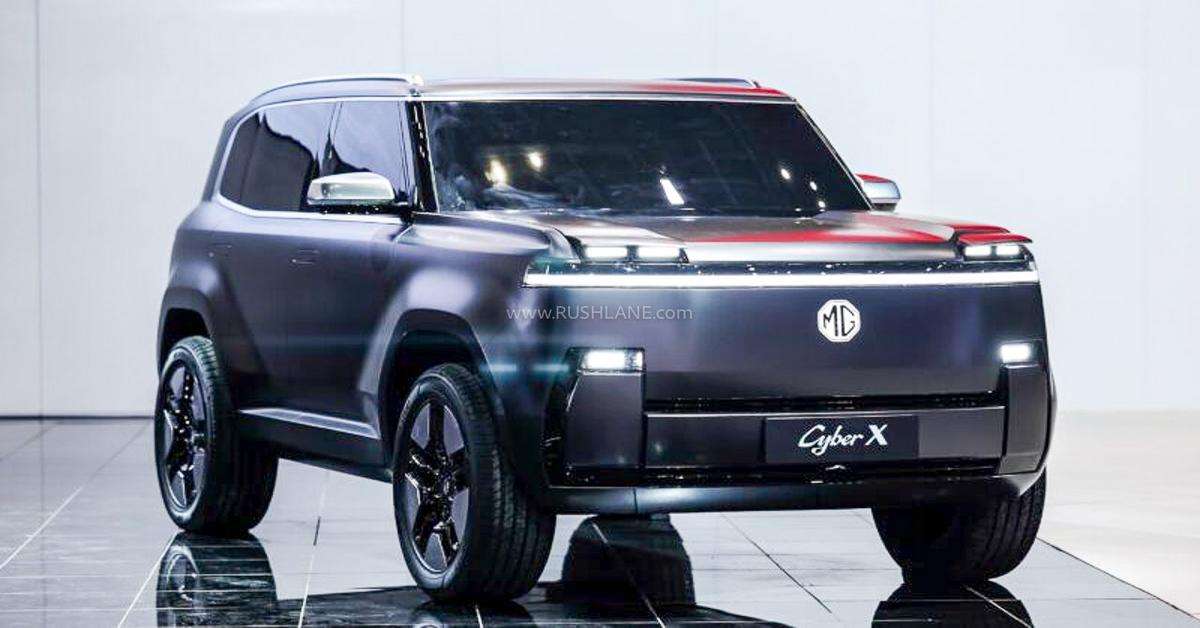 MG Cyber-X Electric SUV Concept Debuts at 4.3m Length