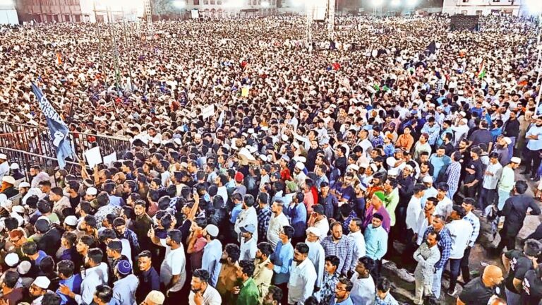 Muslim Personal Law Board and AIMIM Rally in Hyderabad