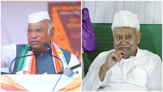 Nitish Kumar's Opportunistic Alliance with BJP Criticized by Mallikarjun Kharge
