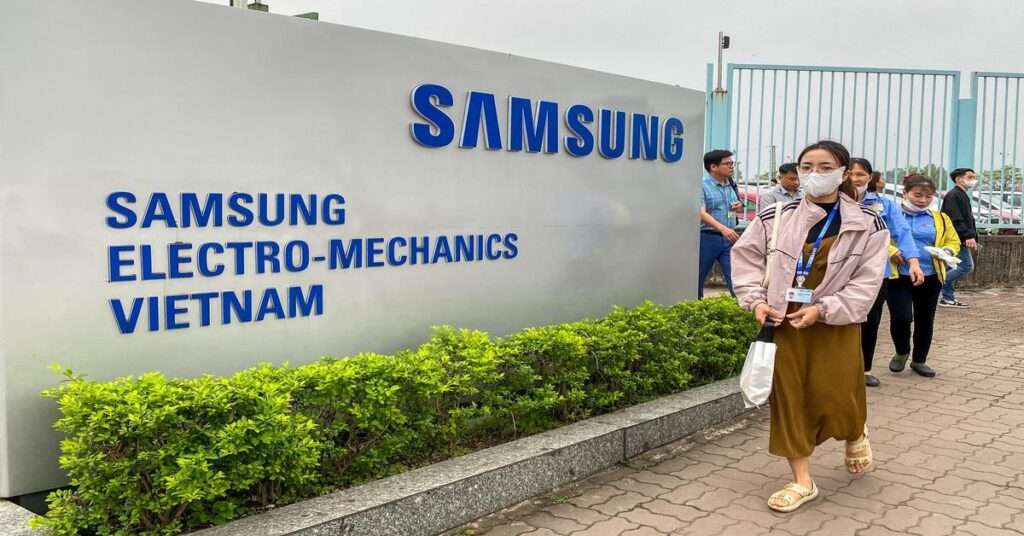 Samsung Shifts Smartphone Production to Vietnam, India Amid US Tariffs