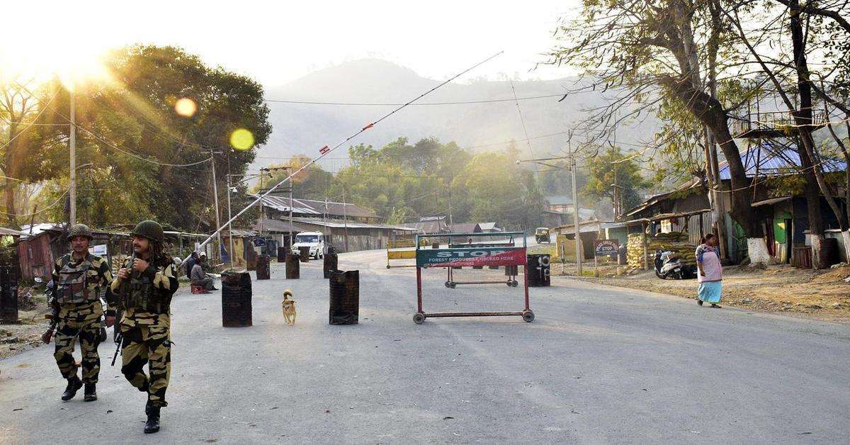 "Escalating Tensions: Kuki Homes Torched in Naga-Dominated Manipur District"