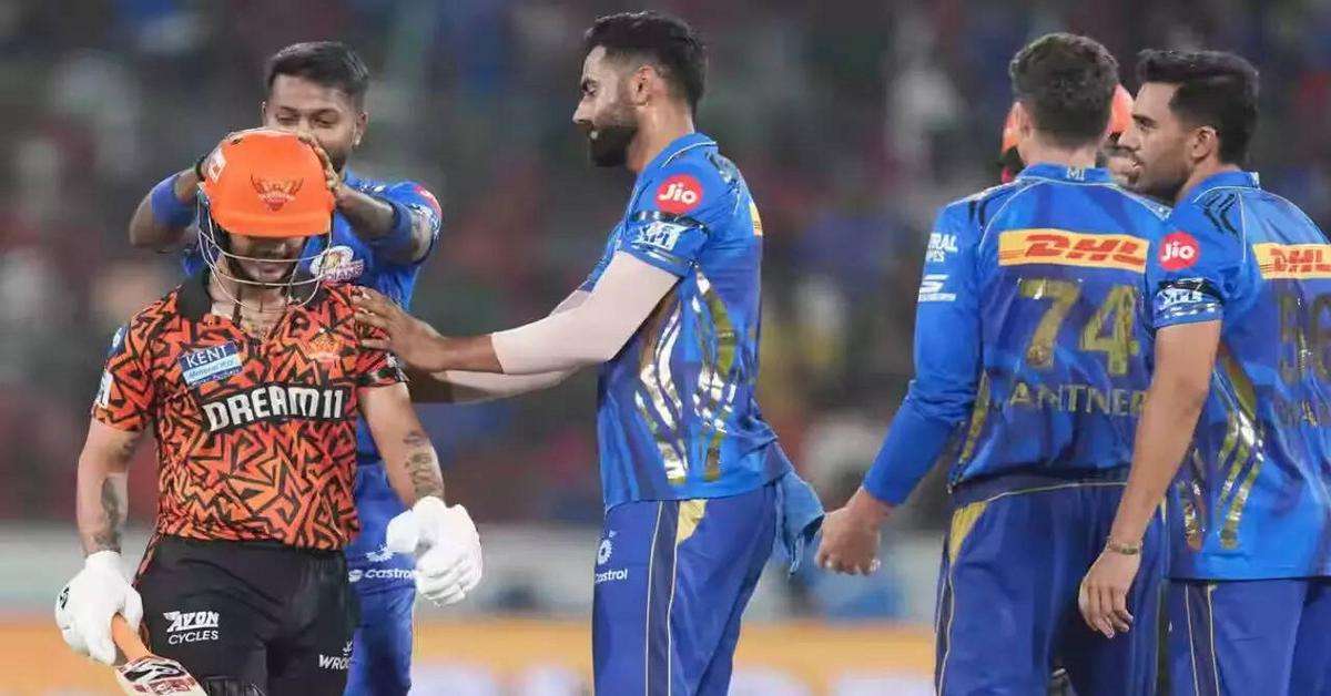 Ishan Kishan's Odd Dismissal Sparks Stir During SRH vs MI IPL Match