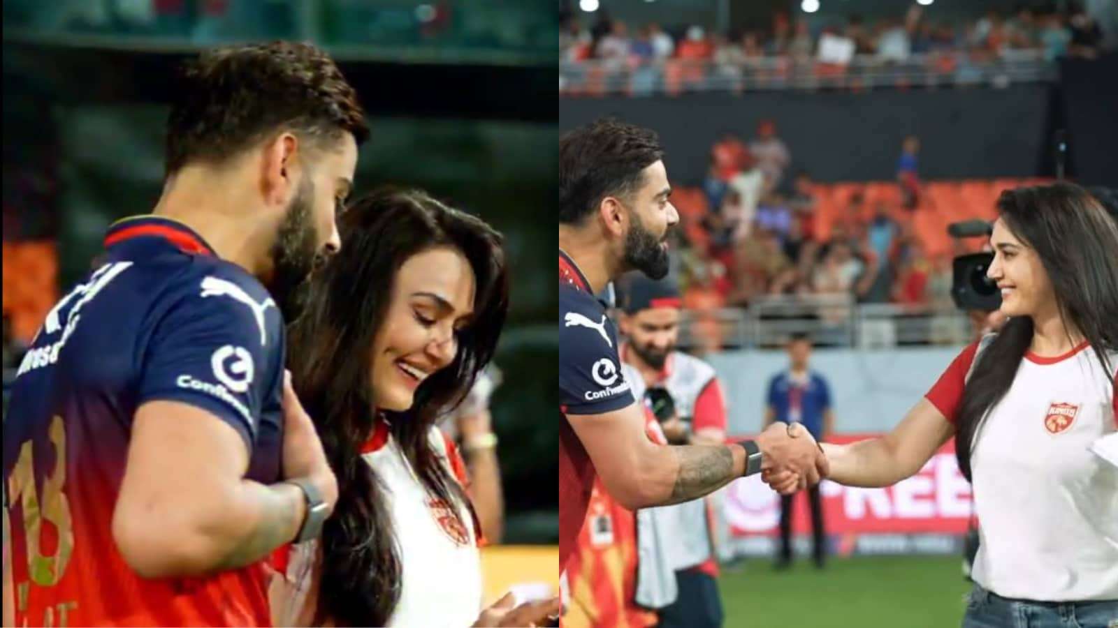 Virat Kohli Shows Vamika Photos to Preity Zinta: Reaction Viral