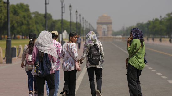 Weather: Hot summer day in Delhi
